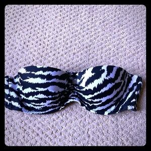 Victoria Secret Zebra Print Bikini Top
